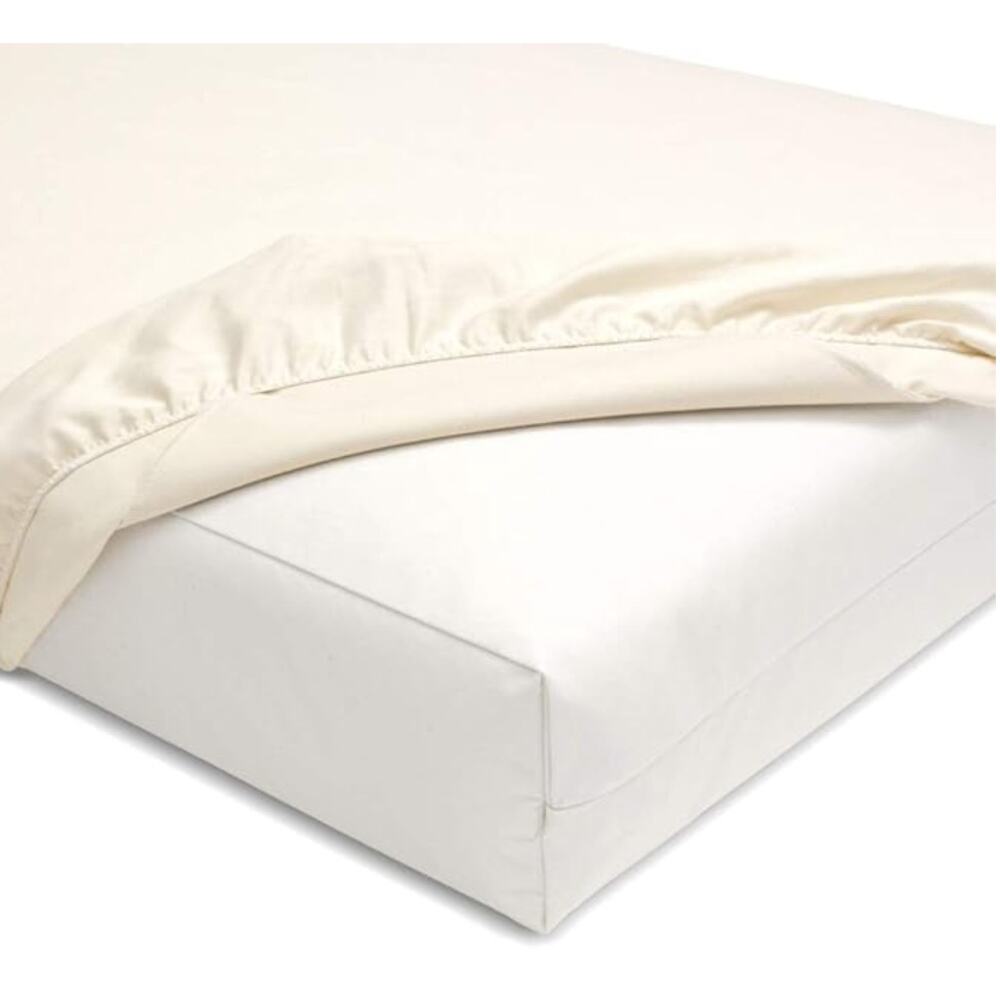 Naturepedic Organic Cotton Crib Mattress Pad Protector | Cream | Standard Crib